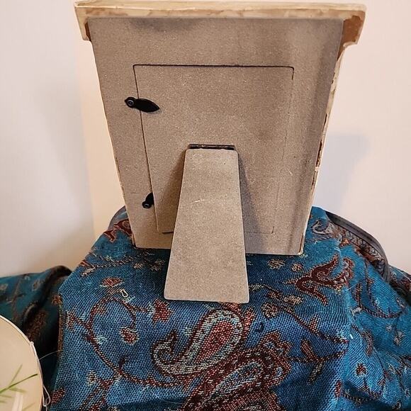 Resin Picture Frame Window Country Cottage Duck Victorian Boot Apron Jug Heavy - Picture 9 of 10